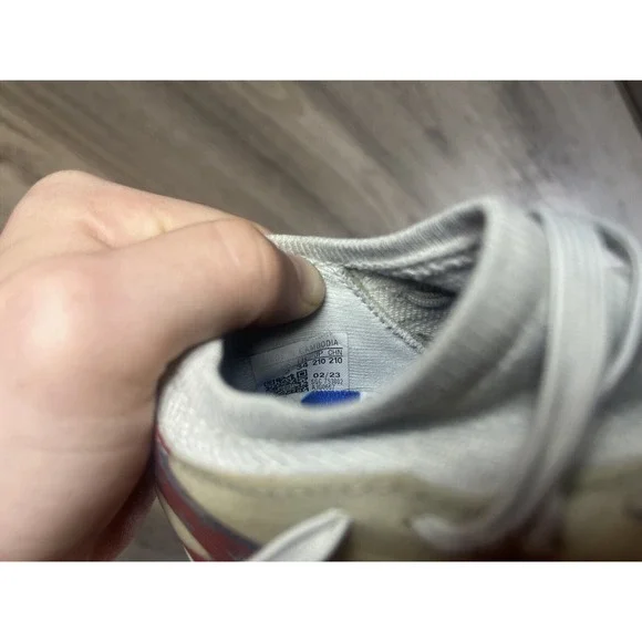 Adidas X Crazyfast USA.3 FG Juniors 2.5 Red White Blue USA Soccer Cleats IG0667 - Picture 9 of 10